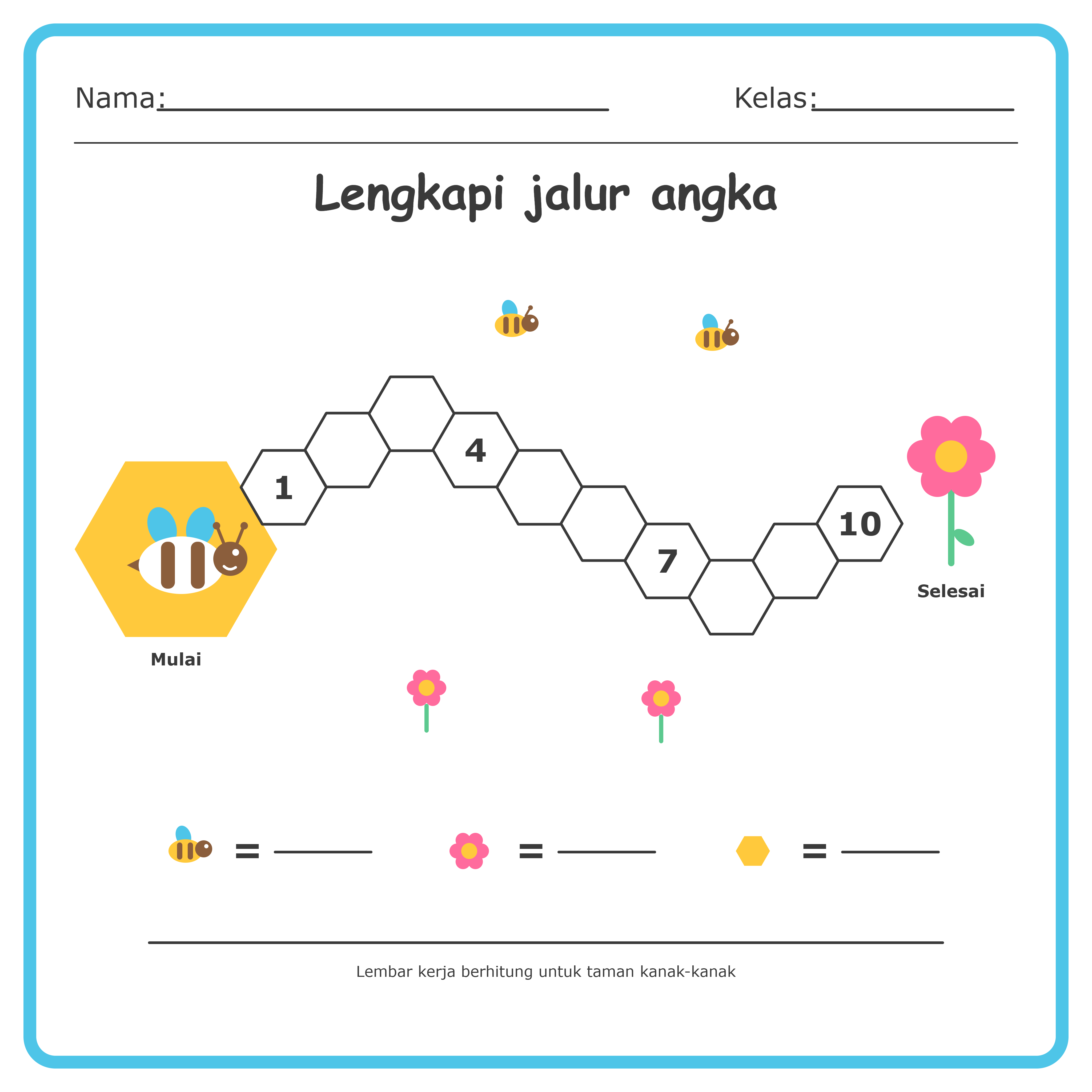 Childrens Educational Worksheet preview